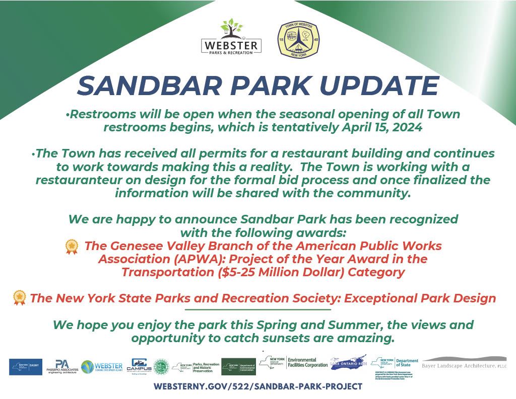 Sandbar Park update
